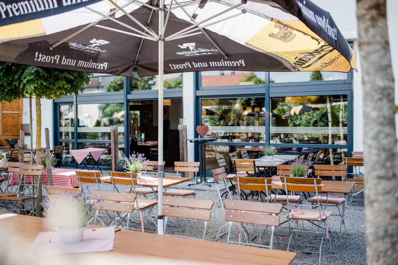 Hotel Kitz Ehemals Schlemmerhuette Langweid Eksteriør bilde